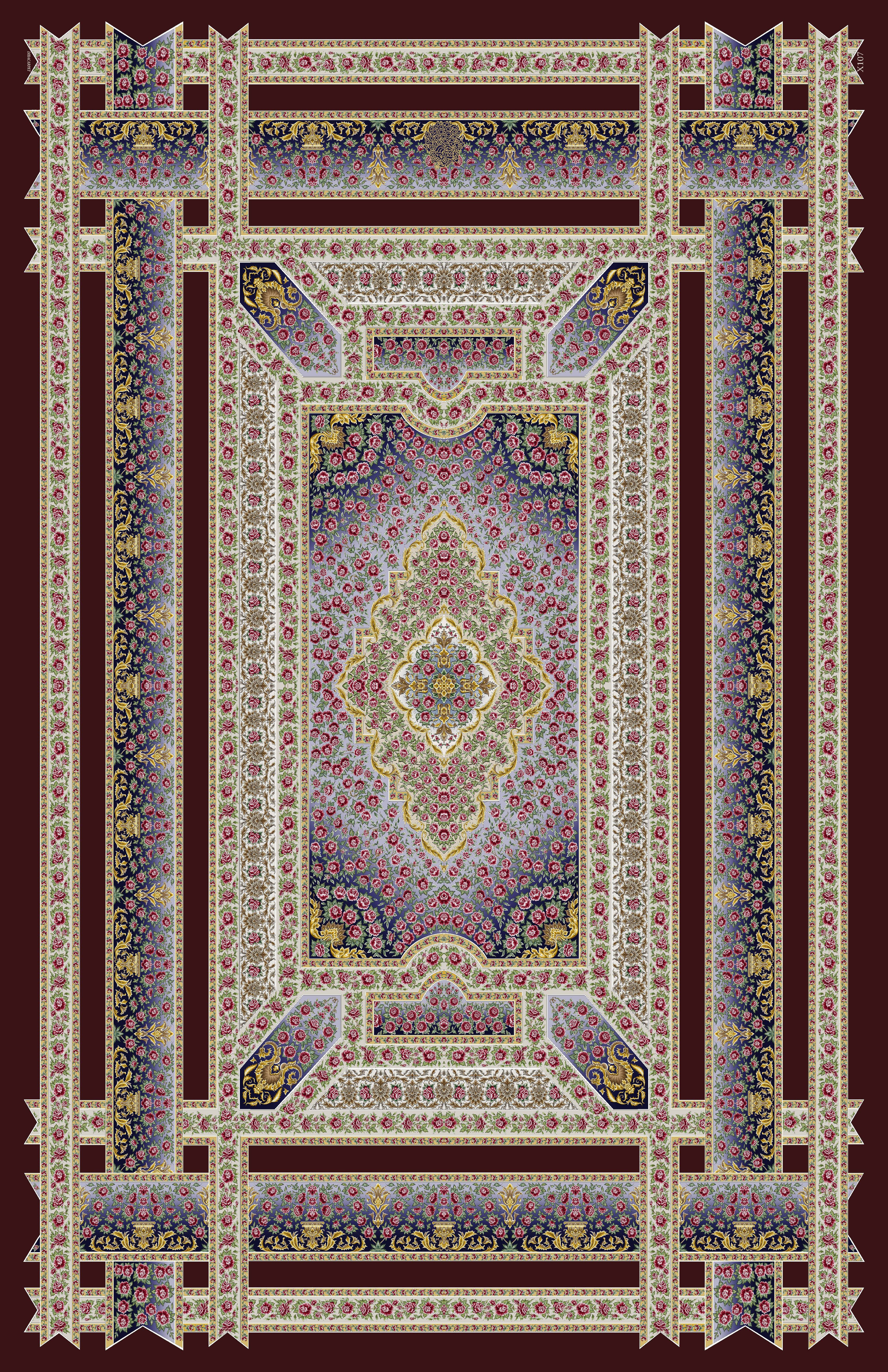 X 107